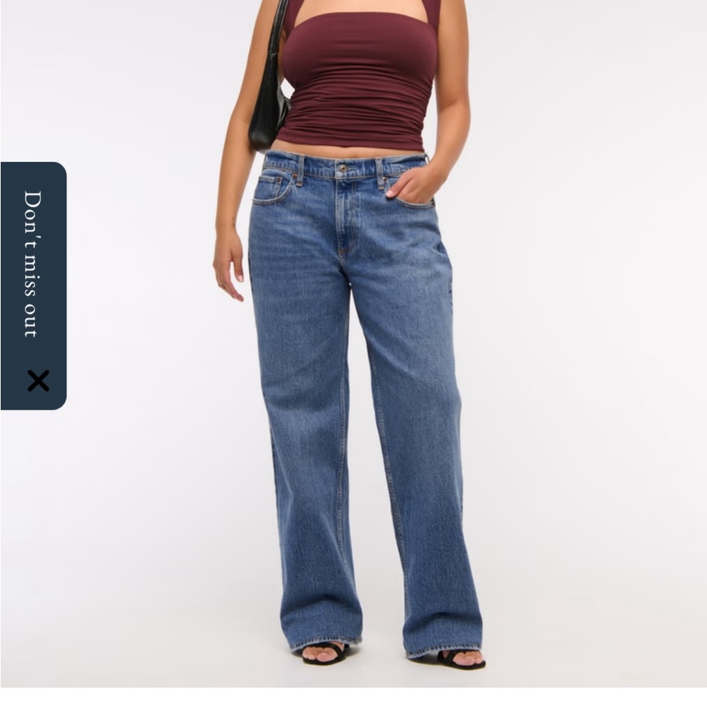 Low Rise Baggy Jean